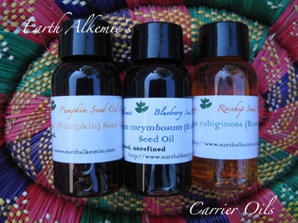 Earth Alkemie's Carrier Oils